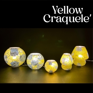 famille 26 - Yellow Craquelè